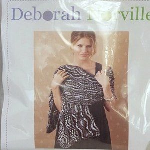 Deborah Norville  Shawl Knitting Kit Purple NEW